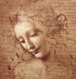 Rostro de mujer, Leonardo da Vinci